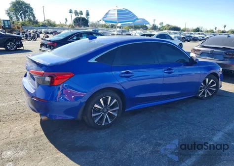 2024 Honda Civic Ex z USA, uszkodzony, nr VIN 2HGFE1F77RH321498